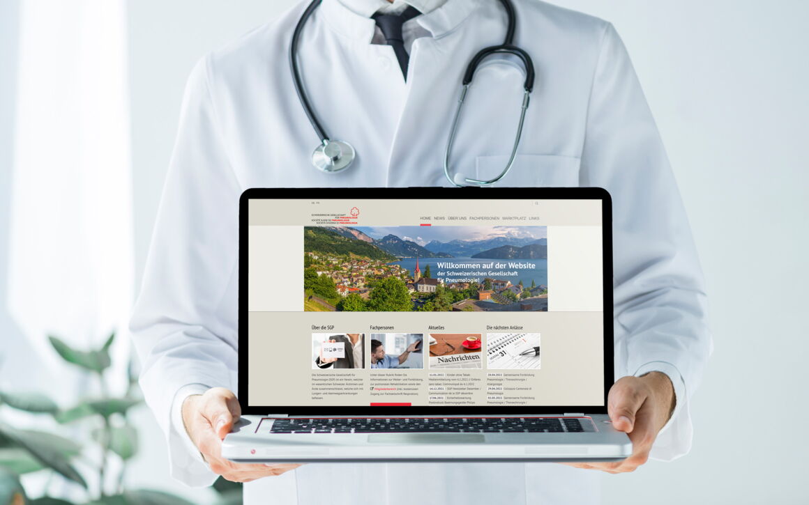Schweizerische Gesellschaft für Pneumologie, Basel: Website