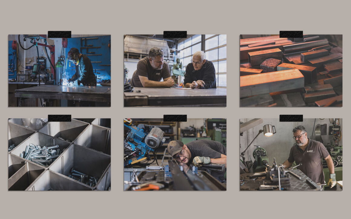 Rudolf Metallwerkstatt, Thusis: Website, Bilder