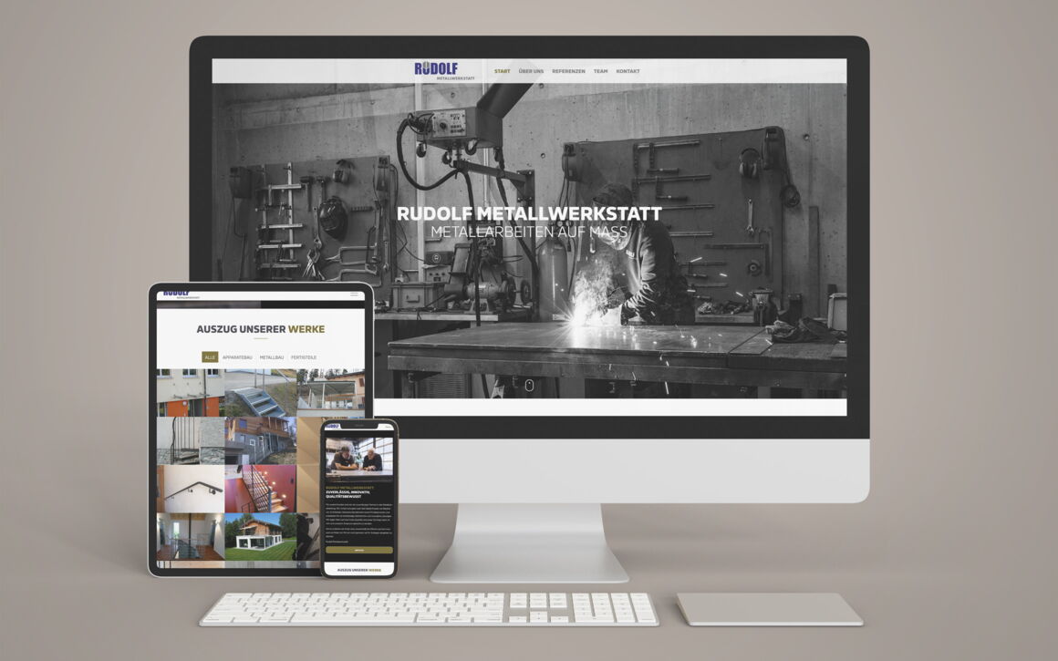 Rudolf Metallwerkstatt, Thusis: Website, Bilder